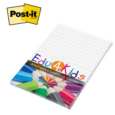 Custom Printed Post-it® Notes (4"x6") 50 Sheets/ 4 Color